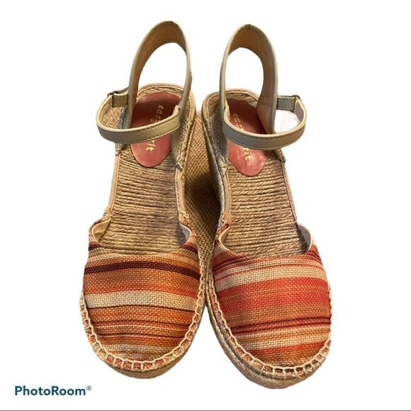 New Easy Spirit Espadrilles Wedge Heels Size 7 1/2 - Picture 1 of 5